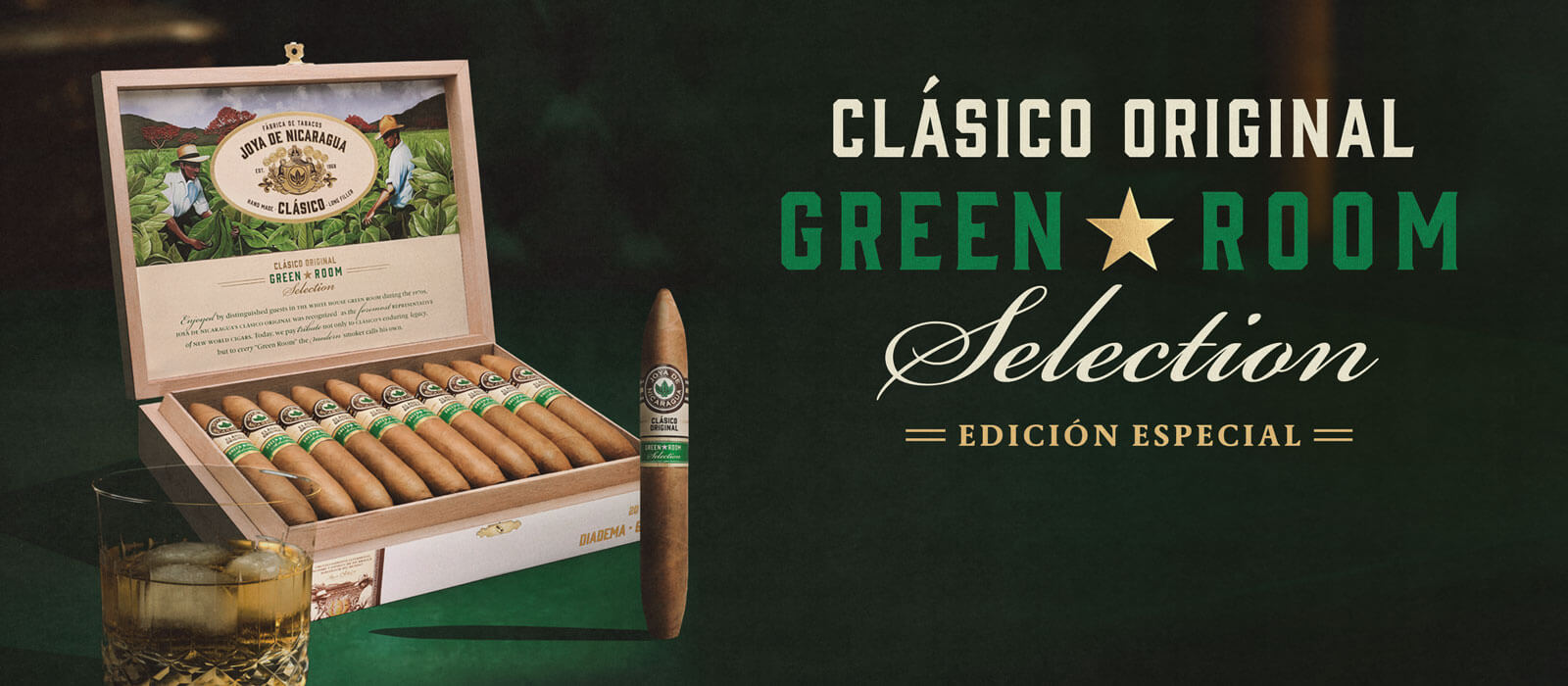 JDN Clasico Original Green Room Selection